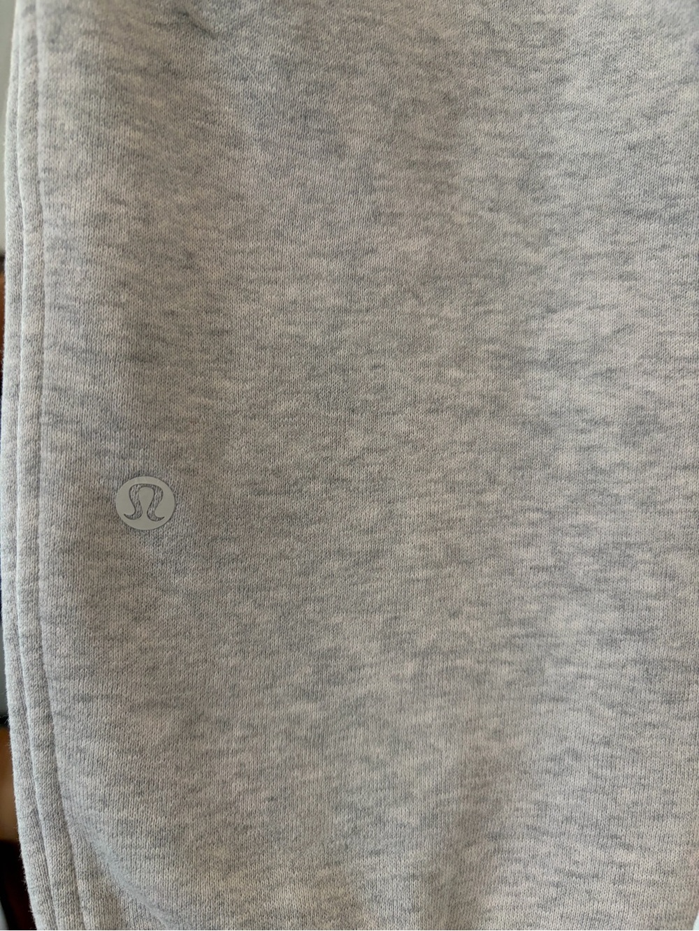 Lululemon Scuba High-Rise Relaxed Jogger Heather Core Ultra Light Grey Size 6 - Picture 4 of 5